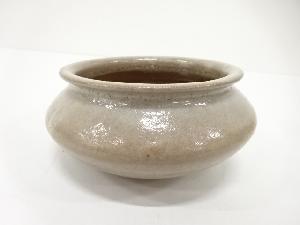 赤膚山焼　尾西楽斎造　建水